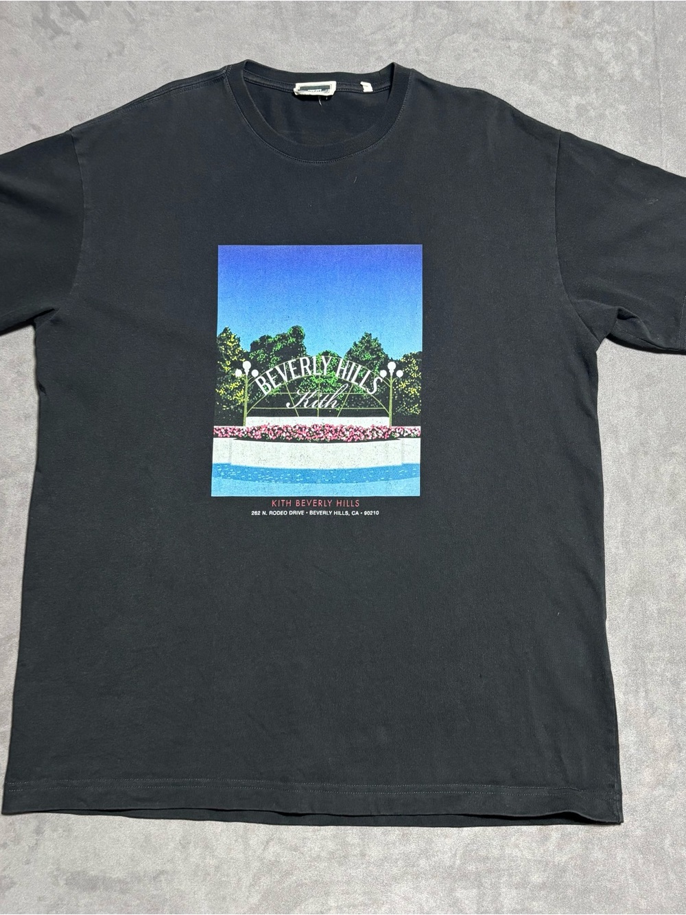 Kith Beverly Hills Shirt Mens M Black Store Exclusive  SS StreetWear